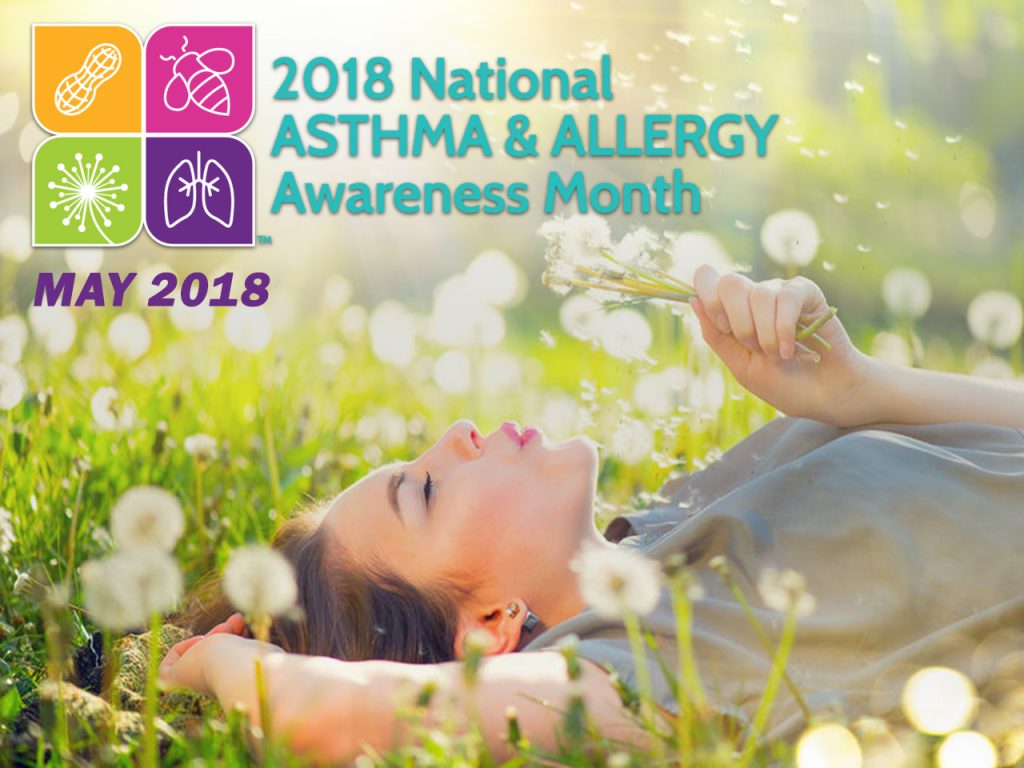 May is National Asthma and Allergy Awareness Month