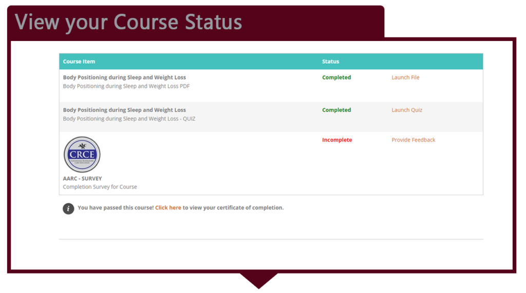 How to Manage Your Account & Courses | SleepEdu.org | CEU for Sleep Techs